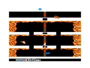 Pitfall II: Lost Caverns for TRS-80 Color Computer - Falling down instead of climbing...