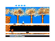 Pitfall II: Lost Caverns for TRS-80 Color Computer - Game start.