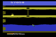 Pitfall II: Lost Caverns for Atari 2600 - A dead end! I'll need another way out of here...