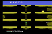 Pitfall II: Lost Caverns for Atari 2600 - Climbing down a seemingly infinite ladder...