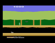 Pitfall II: Lost Caverns for Atari 2600 - Game start; don't get hit by the giant bats!