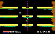 Pitfall II: Lost Caverns for IBM PC/Compatibles - Climbing a very tall ladder...