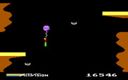 Pitfall II: Lost Caverns for IBM PC/Compatibles - Floating to new levels.