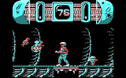 Trantor: The Last Stormtrooper for IBM PC/Compatibles - The elevator brings you down to the next level.