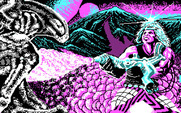 Trantor: The Last Stormtrooper for IBM PC/Compatibles - Opening graphics.