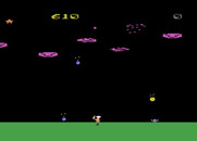 Cloudburst for Atari 8-bit - Attacking clouds...