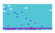 Cloudburst for Commodore VIC-20 - Opponents can rain down fast and furiously...