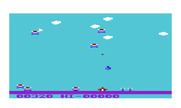 Cloudburst for Commodore VIC-20 - You can fire both horizontally and vertically.