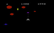 Satellites & Meteorites for Commodore VIC-20 - Firing at a satellite.