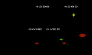 Satellites & Meteorites for Commodore VIC-20 - Game over.