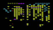 Video Vermin for Commodore VIC-20 - Each level features a different color scheme.