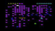 Video Vermin for Commodore VIC-20 - Poisoned mushrooms show as a different color...