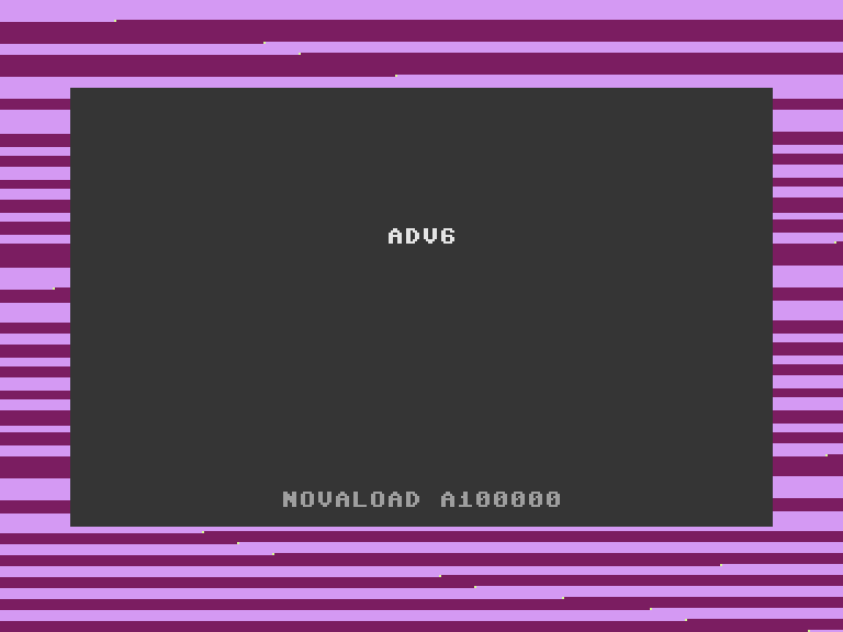 Strange Odyssey Commodore 16 & Plus/4 Screenshot: Loading screen.