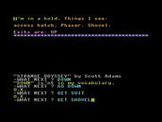 Strange Odyssey for Commodore 16 & Plus/4 - Picking up a few items...