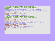 Strange Odyssey for Commodore 16 & Plus/4 - Exploring...