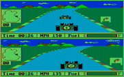 Pitstop II for IBM PC/Compatibles - My opponent is straight ahead...