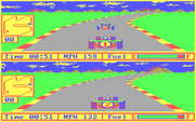 Pitstop II for IBM PC/Compatibles - Don't crash into other cars...