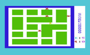 Alien, The for Commodore VIC-20 - Game start.