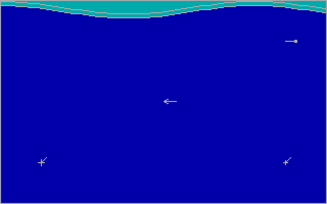 Posey Yacht Race Simulation IBM PC/Compatibles Screenshot: Ready to sail?