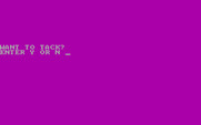 Posey Yacht Race Simulation for IBM PC/Compatibles - Want to tack?