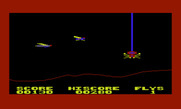 Spiders of Mars for Commodore VIC-20 - Spider attacks...