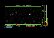 Star Trek Evolution for Commodore 64 - Star Trek Senior - Game start.