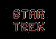 Star Trek Evolution for Commodore 64 - Star Trek Senior - Title screen.
