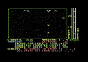 Star Trek Evolution for Commodore 64 - Star Trek Senior - Engaging a Klingon...