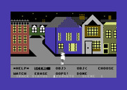 Movie Creator for Commodore 64 - A potential starting scene...