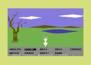Movie Creator for Commodore 64 - You can change the background and your characters.