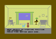 Movie Creator for Commodore 64 - Move objects around, then start recording...