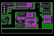 AutoDuel for Atari 8-bit - Game start.