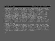 Planetfall for Commodore 16 & Plus/4 - Game start.