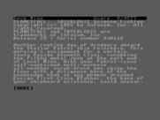 Planetfall for Commodore 16 & Plus/4 - Game introduction.