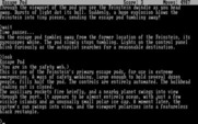 Planetfall for IBM PC/Compatibles - In an escape pod.