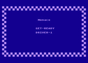 Pitstop for Atari 8-bit - Ready to start the Monaco track?