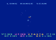 Star Raiders for Atari 5200 - Long range scan showing some enemies nearby...