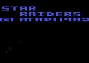 Star Raiders for Atari 2600 - Title screen.
