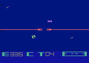 Star Raiders for Atari 2600 - The game begins!