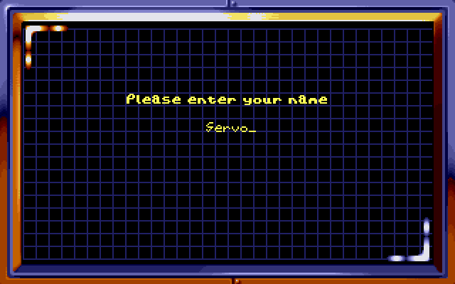 Strike II IBM PC/Compatibles Screenshot: Ready to begin? Enter your name...