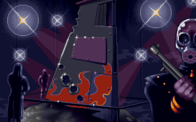 Strike II IBM PC/Compatibles Screenshot: Ready to begin the game?
