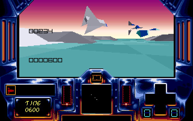Strike II IBM PC/Compatibles Screenshot: Multiple enemies spotted!