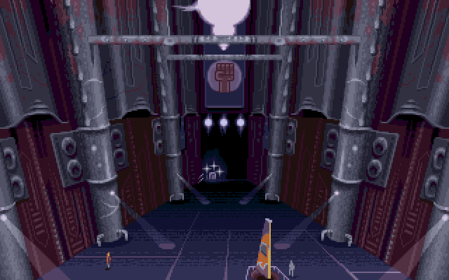Strike II IBM PC/Compatibles Screenshot: Game introduction, part 1.