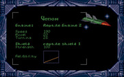 Strike II for IBM PC/Compatibles - You can also select a type of ship.