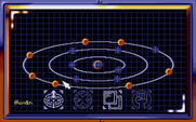 Strike II for IBM PC/Compatibles - Select a planet...