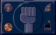 Strike II for IBM PC/Compatibles - The main menu.