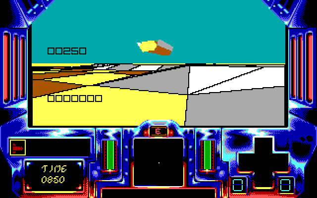 Strike II IBM PC/Compatibles Screenshot: Planet start...