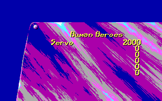 Strike II IBM PC/Compatibles Screenshot: One of the high score screens...