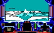 Strike II for IBM PC/Compatibles - Flying over different types of terrain...