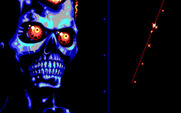 Strike II for IBM PC/Compatibles - Game introduction; looks like a shady character...